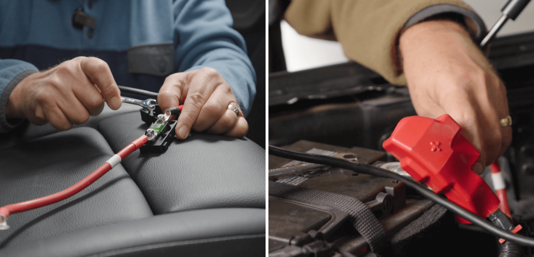 Saubere, einfache Installation ohne Rückstände