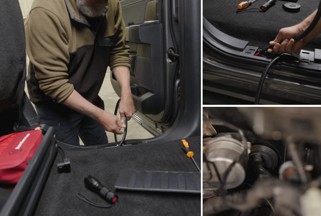 Saubere, einfache Installation ohne Rückstände