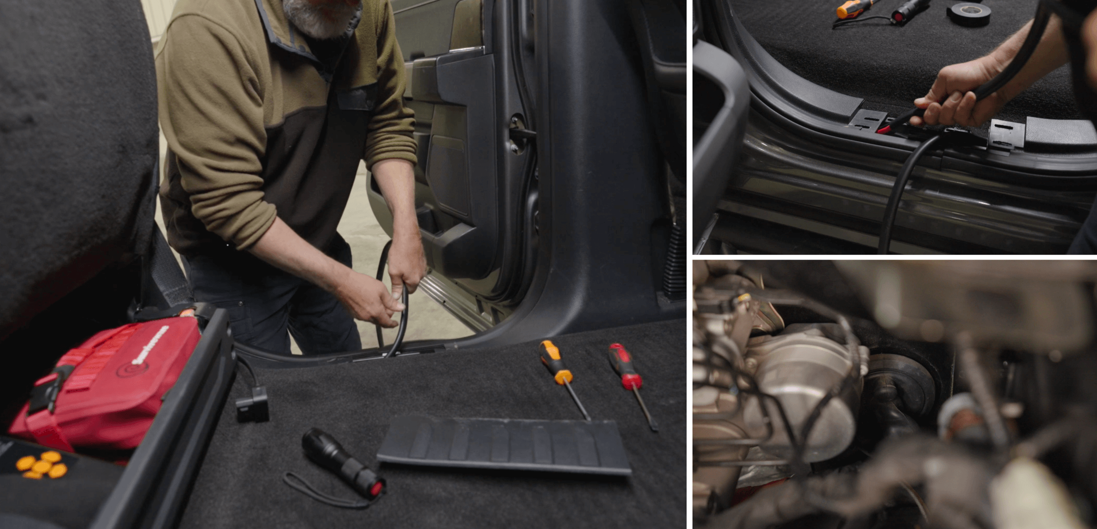 Saubere, einfache Installation ohne Rückstände