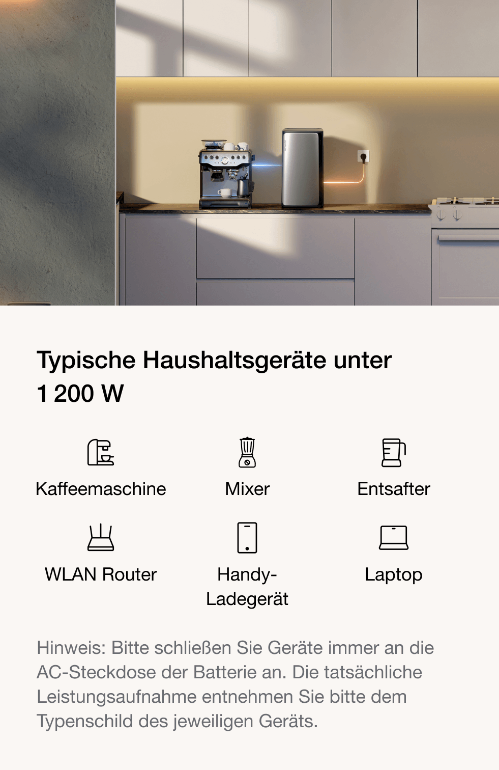 Mehr Auswahl bei der Ausgangsleistung