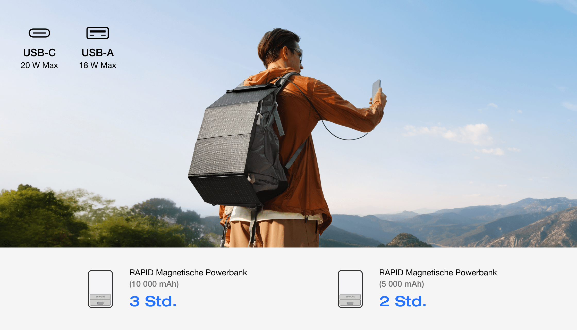 RAPID Magnetische Powerbank