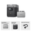 Laden Sie das Bild in Galerie -Viewer, {EcoFlow DELTA 2 Max Intelligenter Zusatzabatterie DELTA 2 Max Zusatzbatterie + PowerStream 600W (mit Batteriekabel)