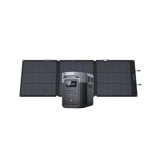 EcoFlow DELTA 2 Max Solargenerator (PV160W) 1*160W + DELTA 2 Max