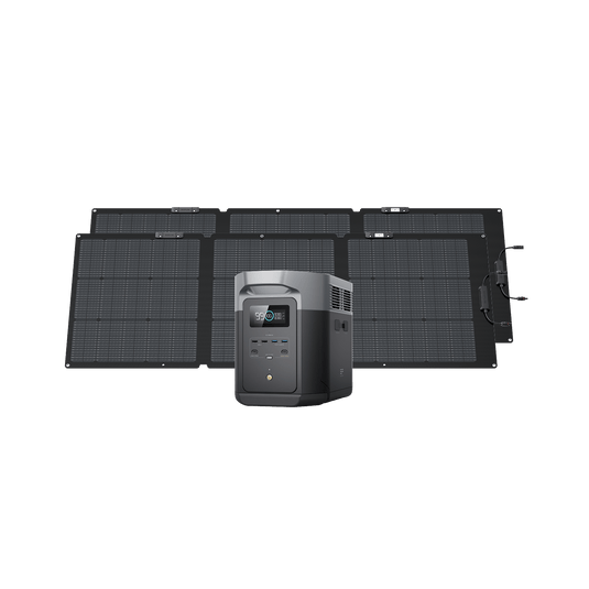 EcoFlow DELTA 2 Max Solargenerator (PV160W) 2*160W + DELTA 2 Max
