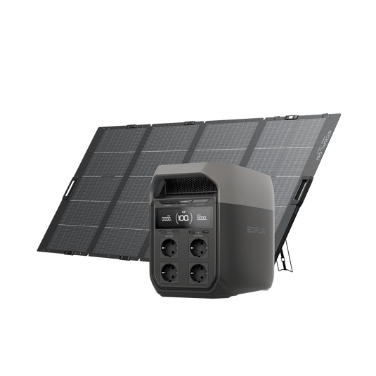 EcoFlow DELTA 3 Serie Solargenerator (PV400 W) DELTA 3 / 1x 400 W Tragbares Solarpanel