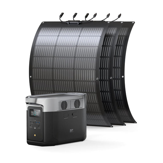 EcoFlow DELTA Max Solargenerator (Flexibler PV100W) DELTA Max 1600 / 3
