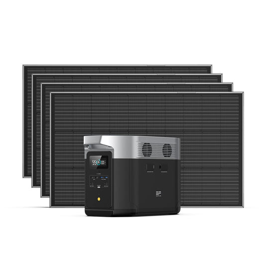 EcoFlow DELTA Max Solargenerator (Starrer PV100W) DELTA Max 1600 / 4 / Ohne Zusatzakku
