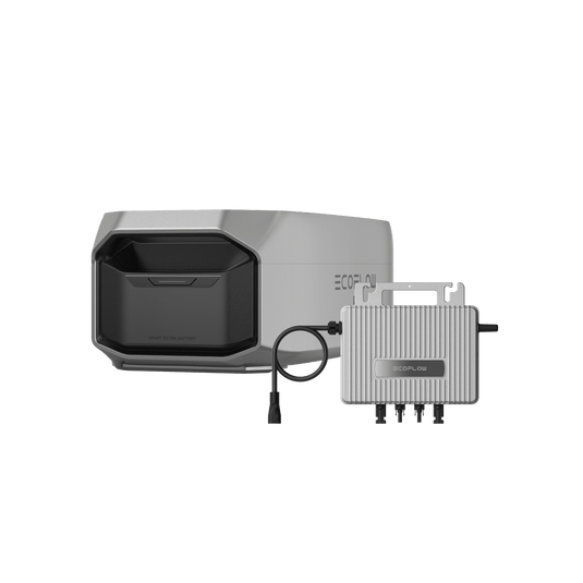 EcoFlow DELTA Pro 3 Intelligente Zusatzbatterie 0 % MwSt. (Nur Deutschland) DELTA Pro 3 Zusatzbatterie + STREAM Mikro-Wechselrichter 800 W