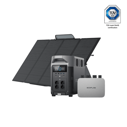 EcoFlow DELTA Pro Solargenerator (Tragbarer PV400W)