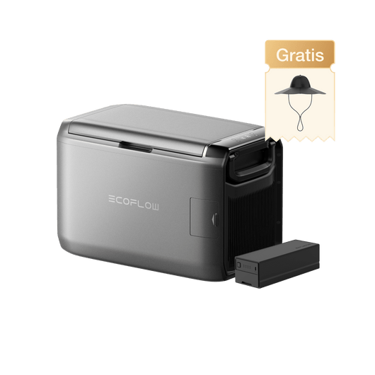 EcoFlow GLACIER Classic Tragbare Kühl-Gefrierbox 45 L / GLACIER Plug-In-Batterie