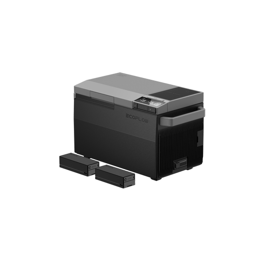 EcoFlow GLACIER Tragbarer Kühlschrank GLACIER + GLACIER Plug-in Batterie *2