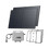 Laden Sie das Bild in Galerie -Viewer, {EcoFlow STREAM Balcony Kit Lattice Balcony / (1040Wp) 2 × 520W Rigid Solar Panel + STREAM Microinverter / Hook Kit: Lattice Balcony