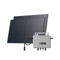 Laden Sie das Bild in Galerie -Viewer, {EcoFlow STREAM Balcony Solar System STREAM Microinverter + 2 x 520 W Rigid Solar Panel / No brackets