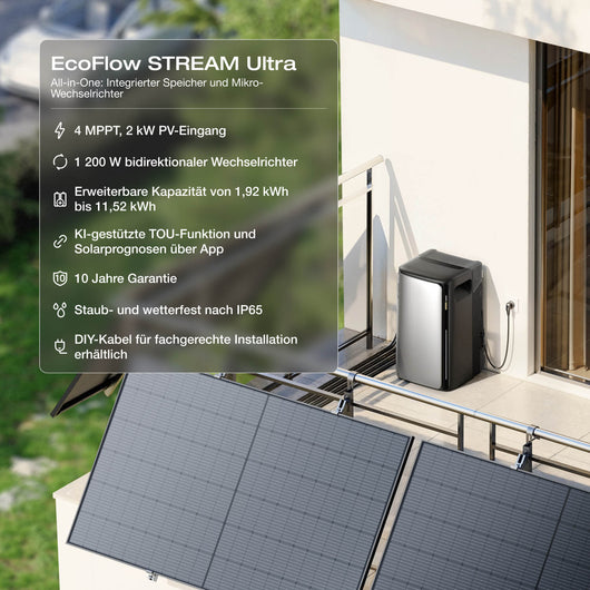 EcoFlow STREAM Balkonkraftwerk