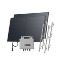 Laden Sie das Bild in Galerie -Viewer, {EcoFlow STREAM Roof Kit Pitched Roof / (1040Wp) 2 × 520W Rigid Solar Panel + STREAM Microinverter / Bracket: Pitched Roof