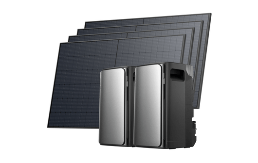EcoFlow STREAM Ultra/Pro/Max STREAM Ultra (0 % MwSt. – nur in Deutschland) / STREAM AC Pro + 4 × 450 W Starres Solarpanel (mit 1 × GRATIS STREAM Parallelkabel)