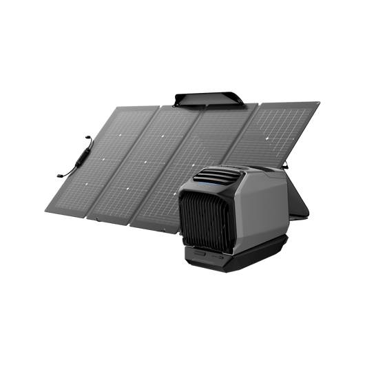 EcoFlow WAVE 2 Tragbare Klimaanlage WAVE 2 + Zusatzakku + 220W Tragbares Solar-Panel