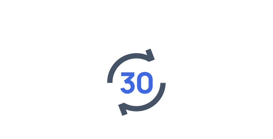 30-Tage-Rückgaberecht