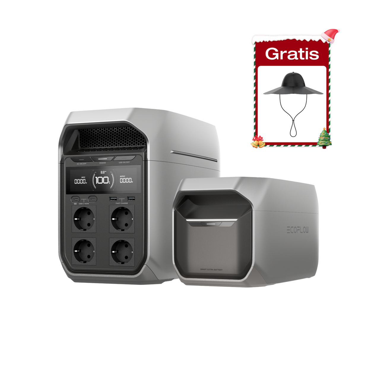 EcoFlow DELTA 3 Serie Tragbare Powerstation