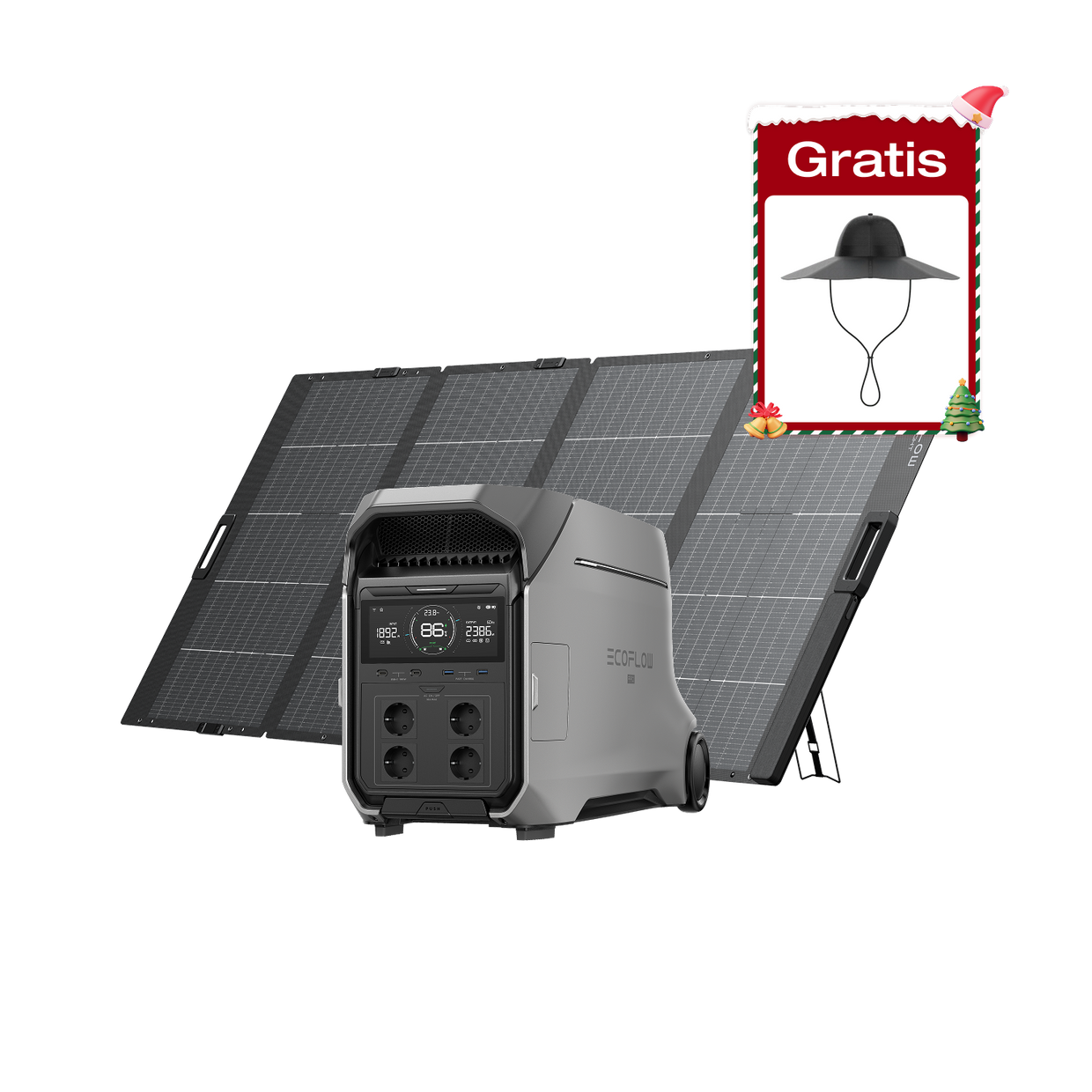 EcoFlow DELTA Pro 3 Tragbare Powerstation
