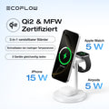 Laden Sie das Bild in Galerie -Viewer, {EcoFlow RAPID Mag Qi2 Wireless Charging Stand (3-in-1)
