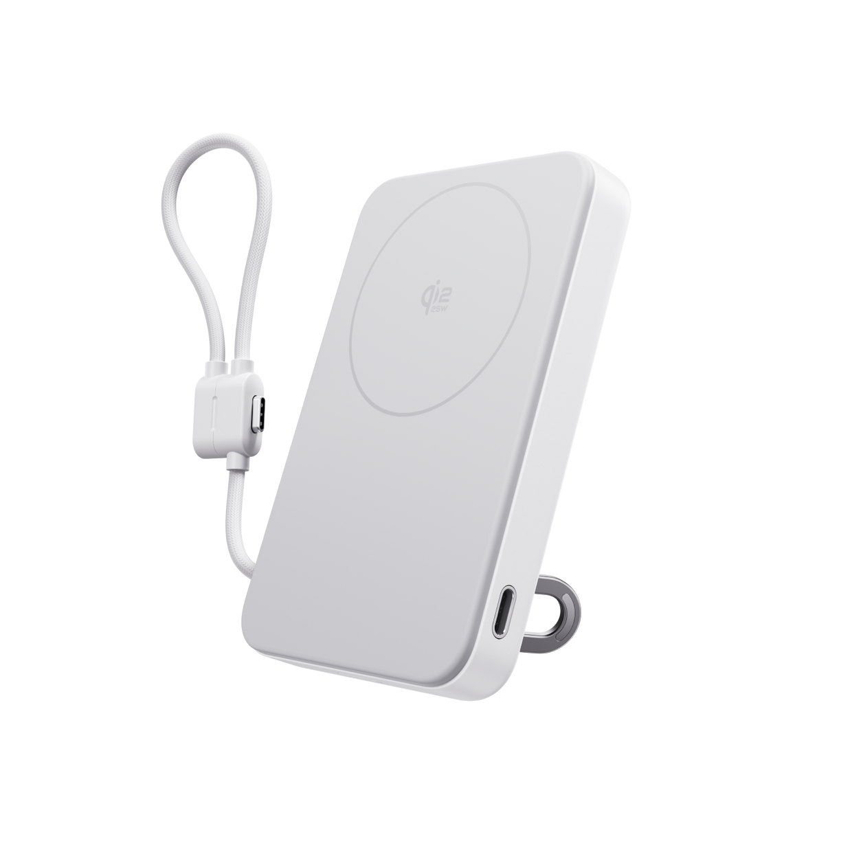 EcoFlow RAPID Mag Qi2.2 Powerbank (10.000 mAh, 25 W, integriertes USB-C Kabel)