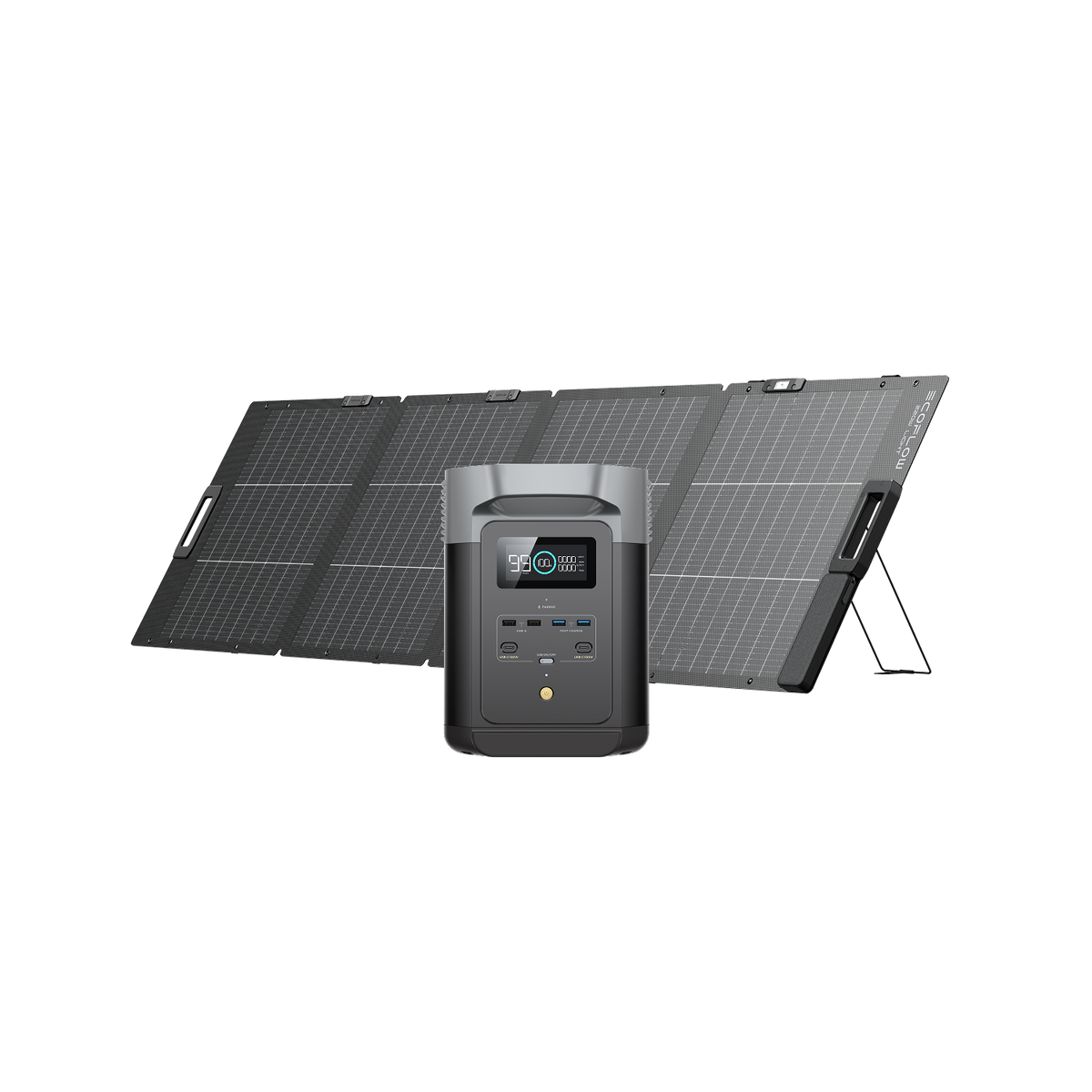 DELTA 2 + 220W Tragbares Solarpanel