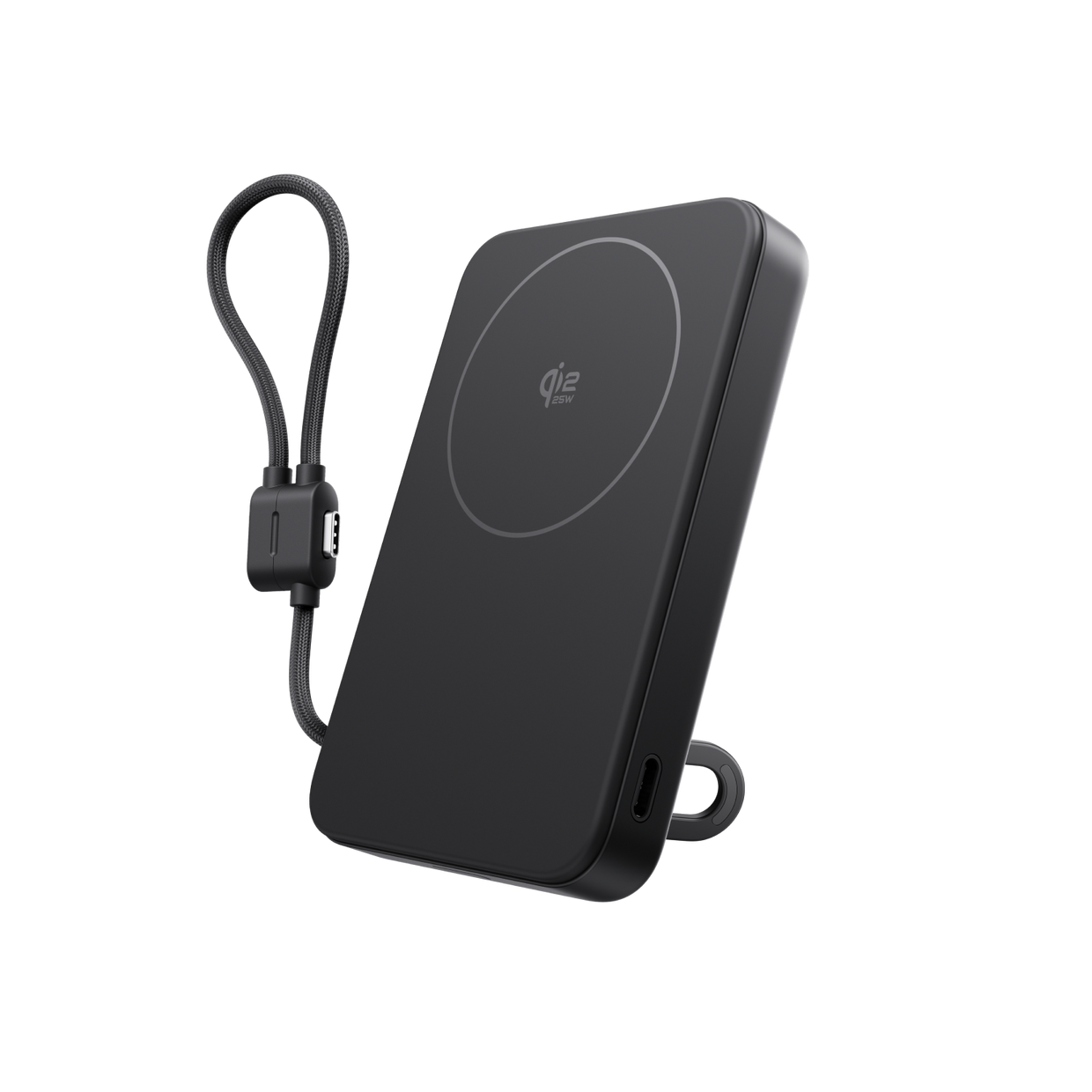 EcoFlow RAPID Mag Qi2.2 Powerbank (10.000 mAh, 25 W, integriertes USB-C Kabel)