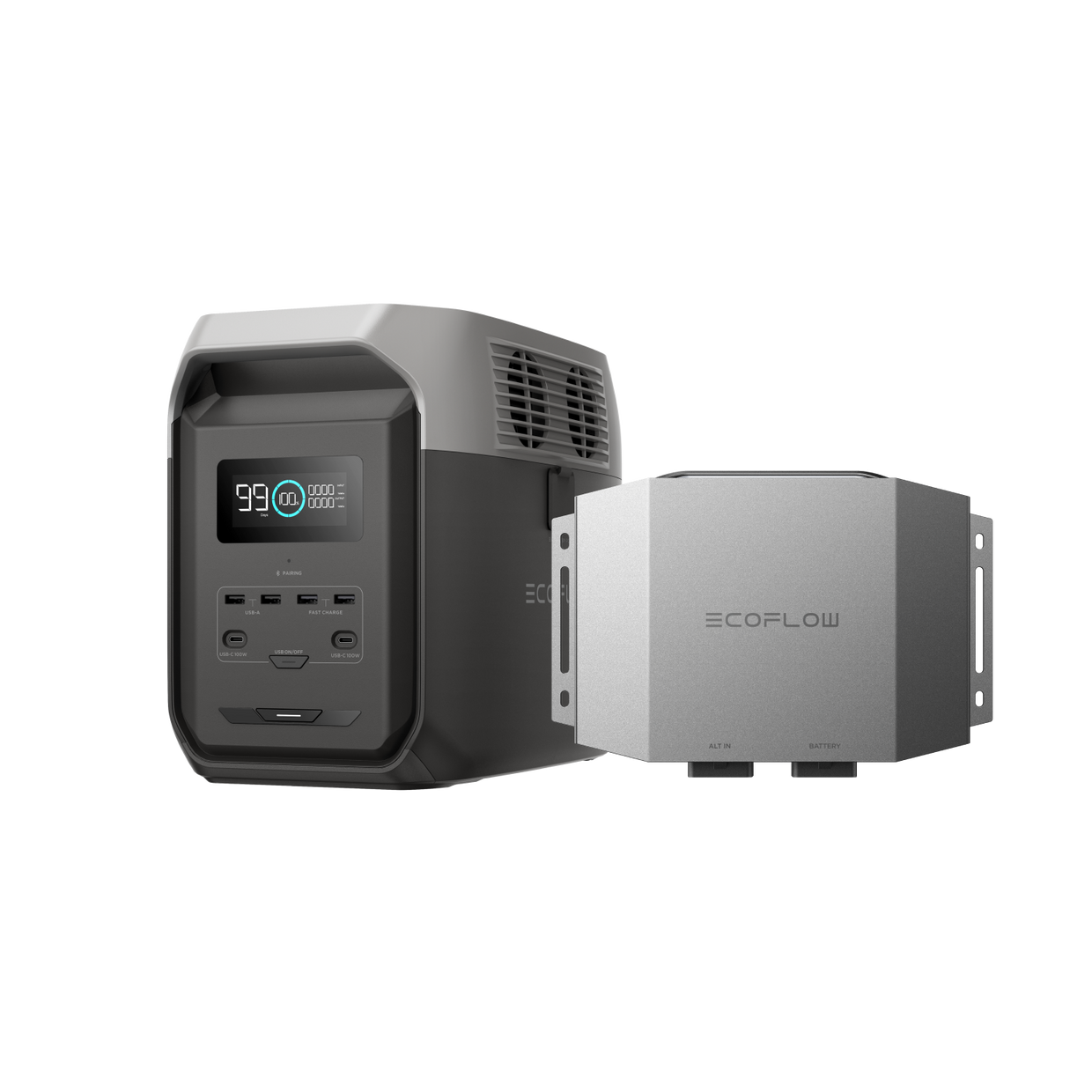 EcoFlow 600 W Batterieladegerät