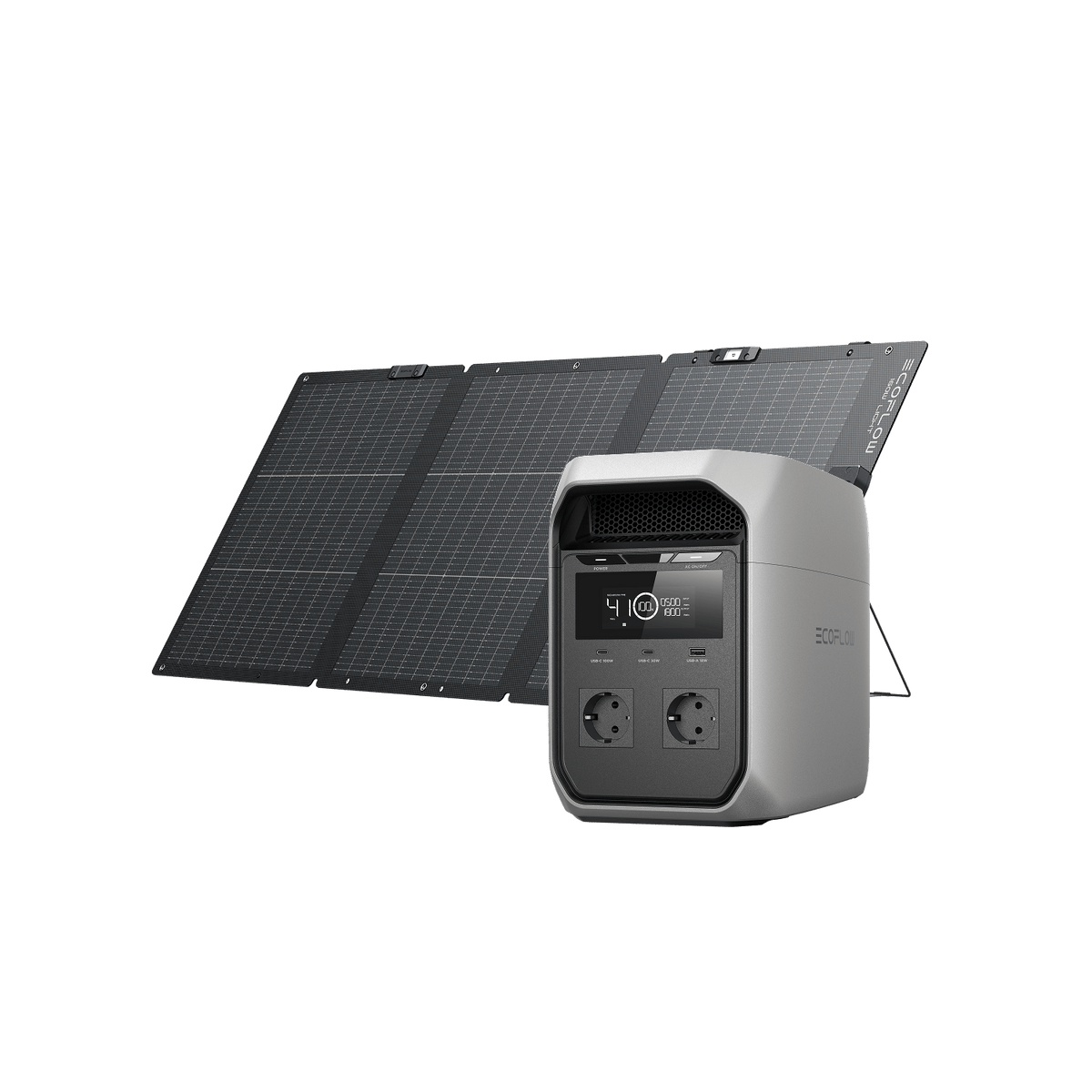 DELTA 3 Classic + 160W Tragbares Solarpanel
