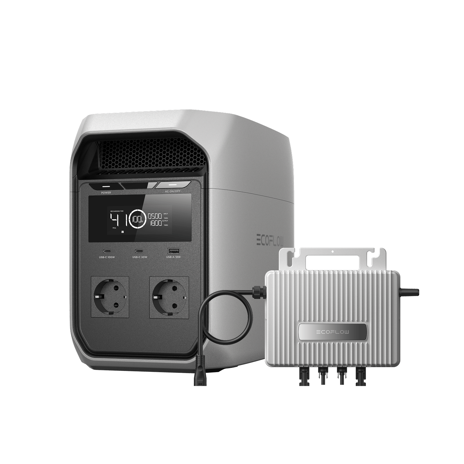 EcoFlow DELTA 3 Classic (1 024 Wh) Tragbare Powerstation