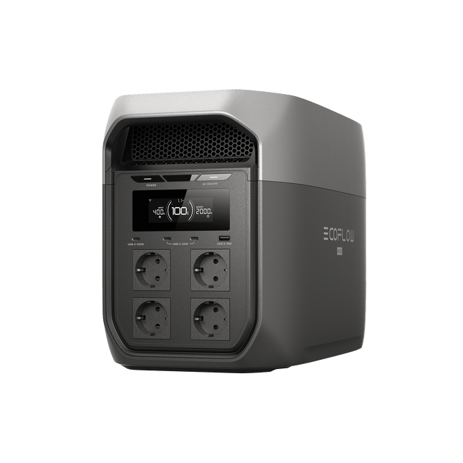 EcoFlow DELTA 3 Max Serie Tragbare Powerstation (2048Wh)