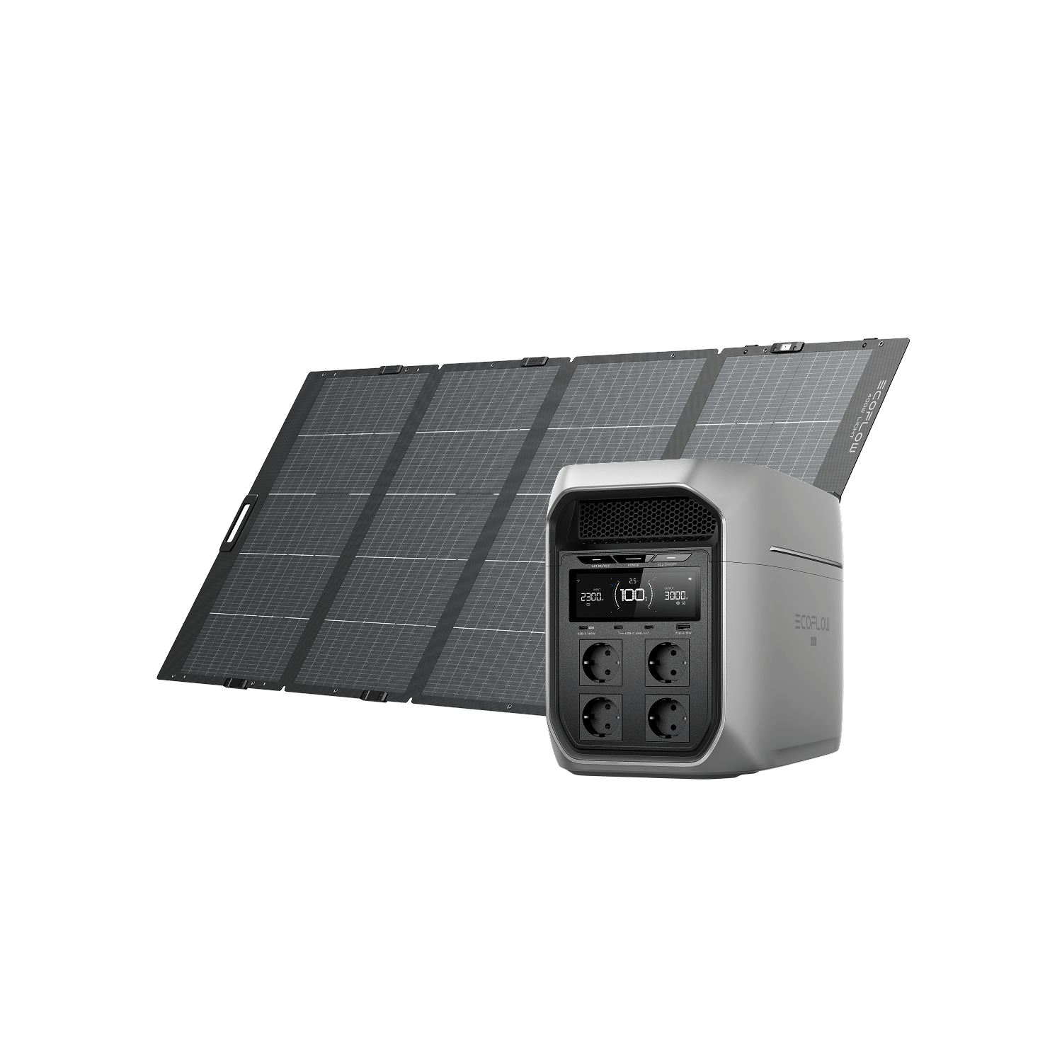 DELTA 3 Max Plus + 400 W Solarpanel