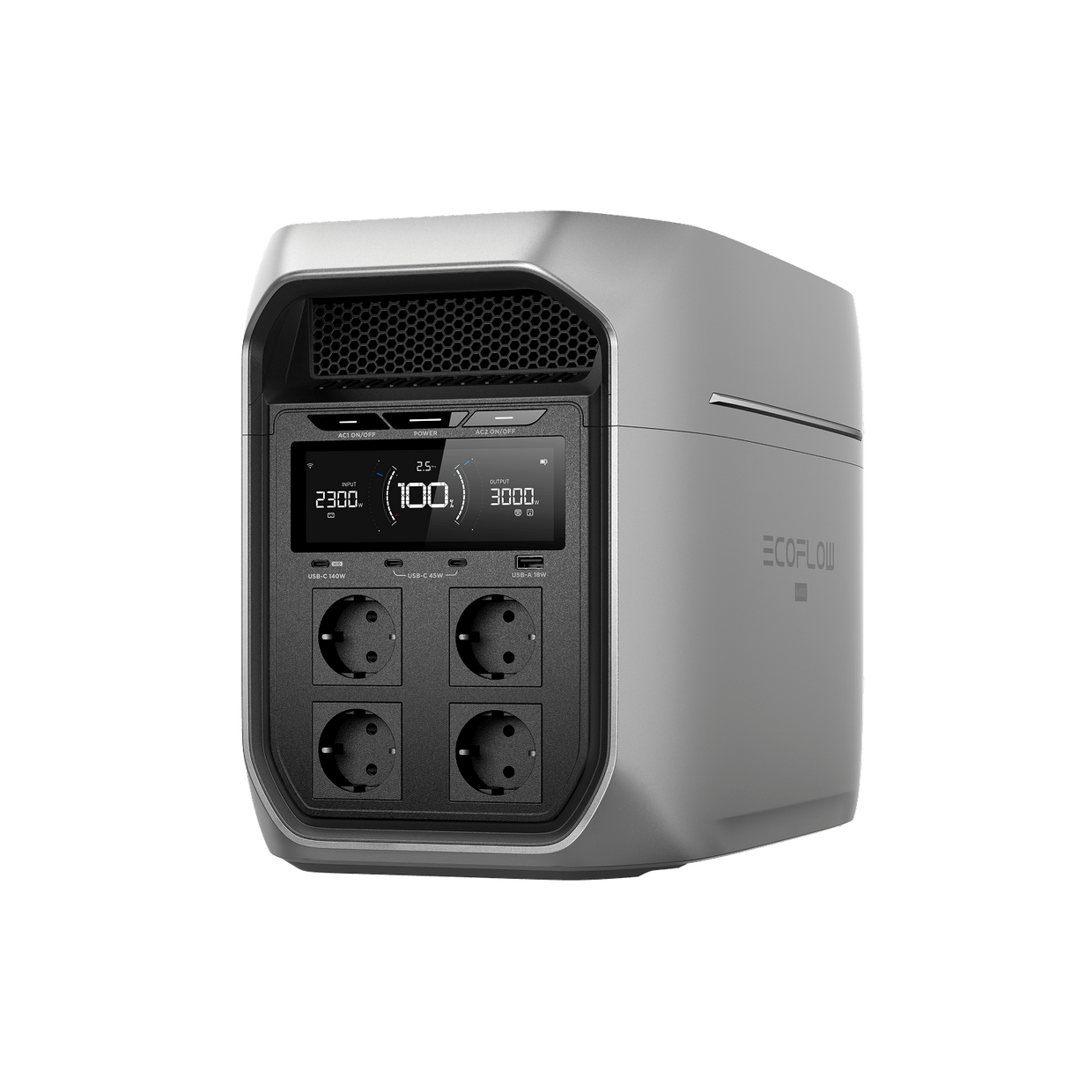 EcoFlow DELTA 3 Max Serie (2 048 Wh) Tragbare Powerstation