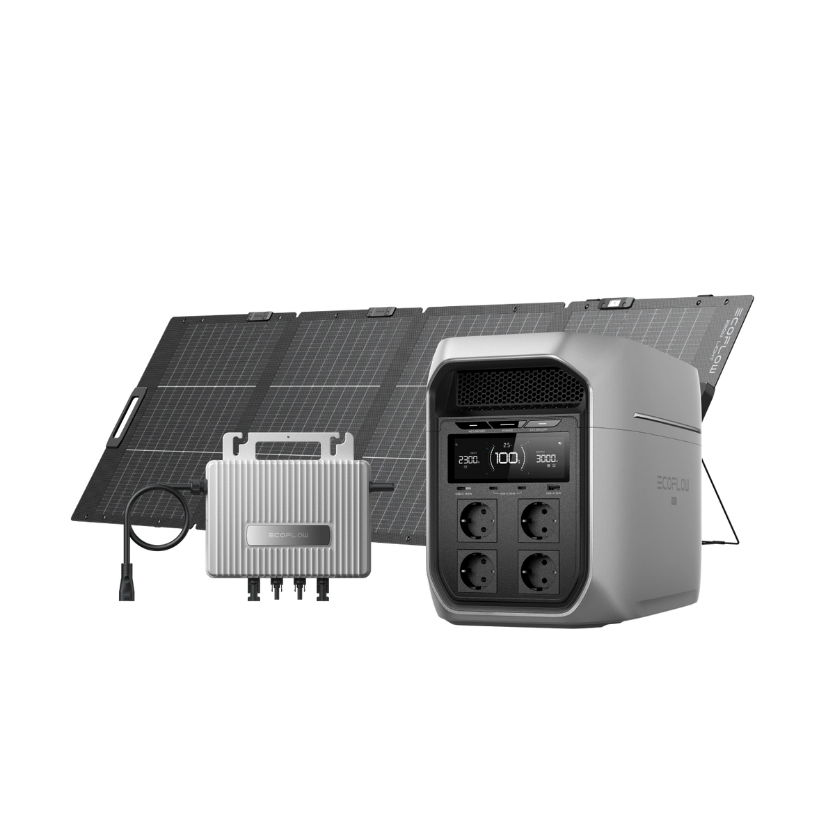 EcoFlow DELTA 3 Max Serie Tragbare Powerstation (2048Wh)