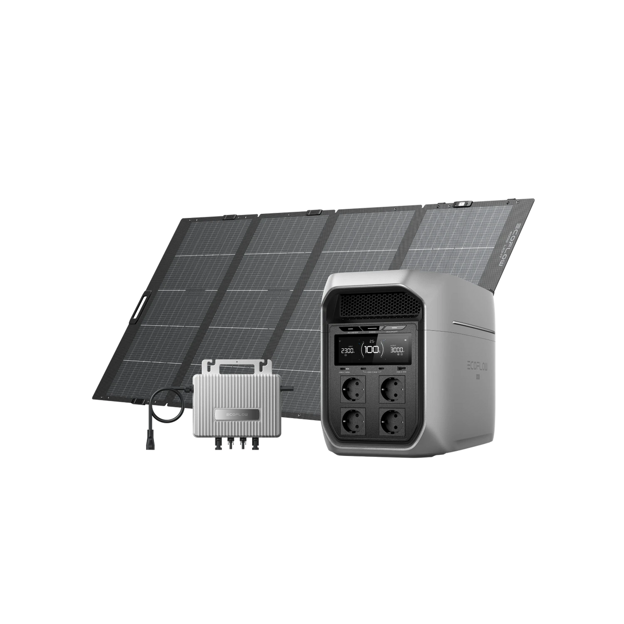 EcoFlow DELTA 3 Max Serie Tragbare Powerstation (2048Wh)