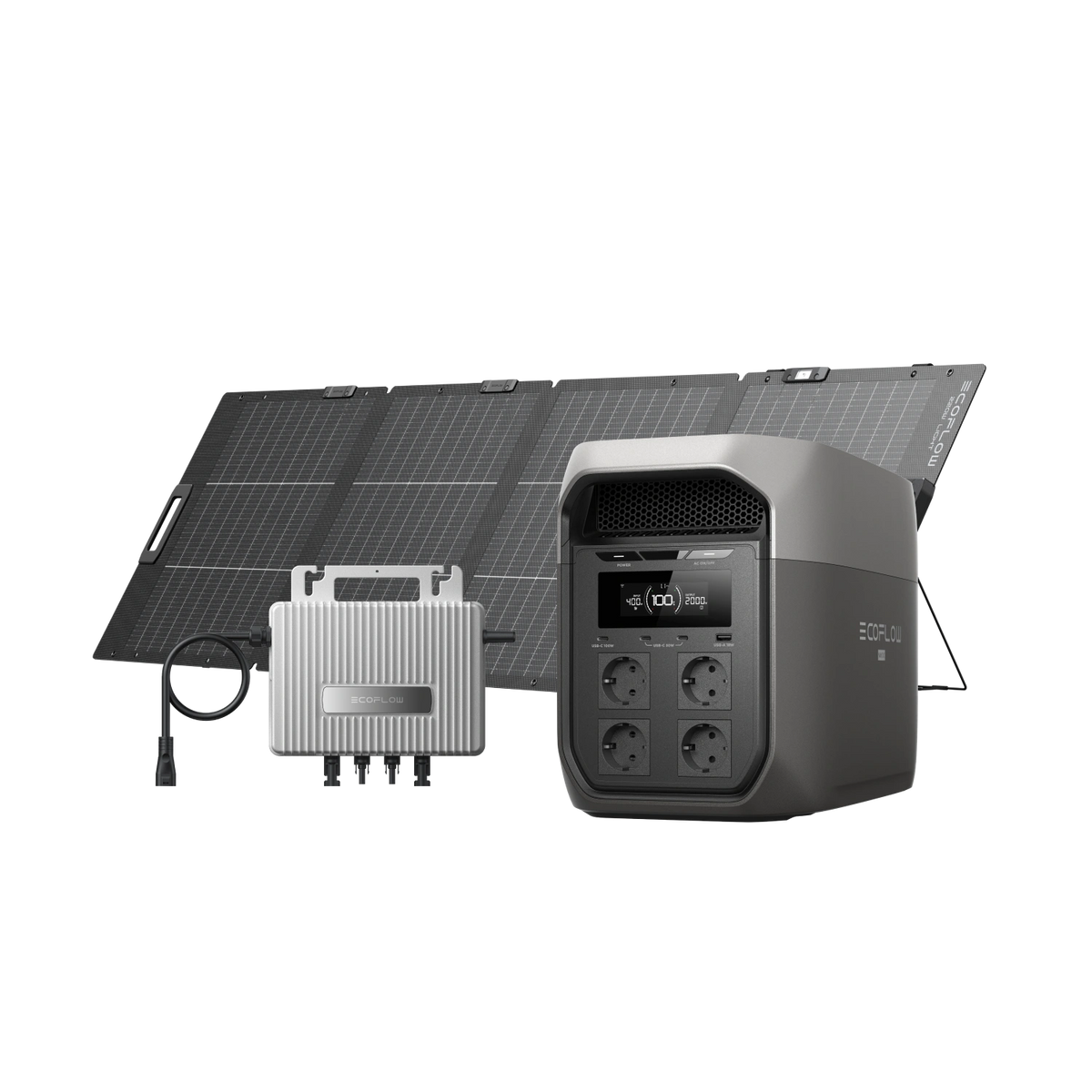 EcoFlow DELTA 3 Max Serie Tragbare Powerstation (2048Wh)