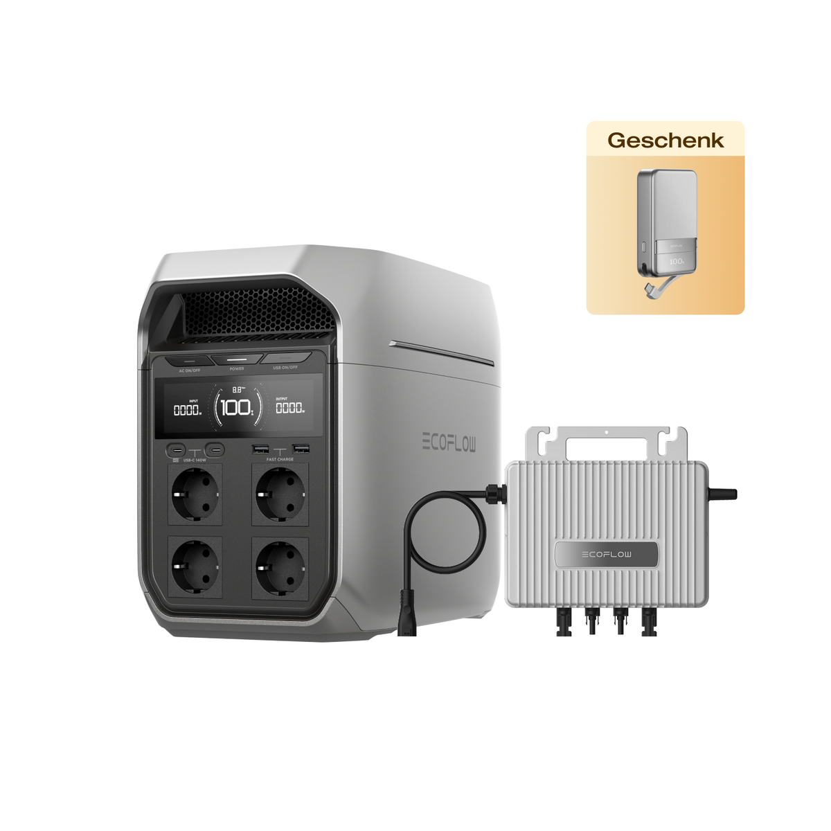 EcoFlow DELTA 3 Serie Tragbare Powerstation