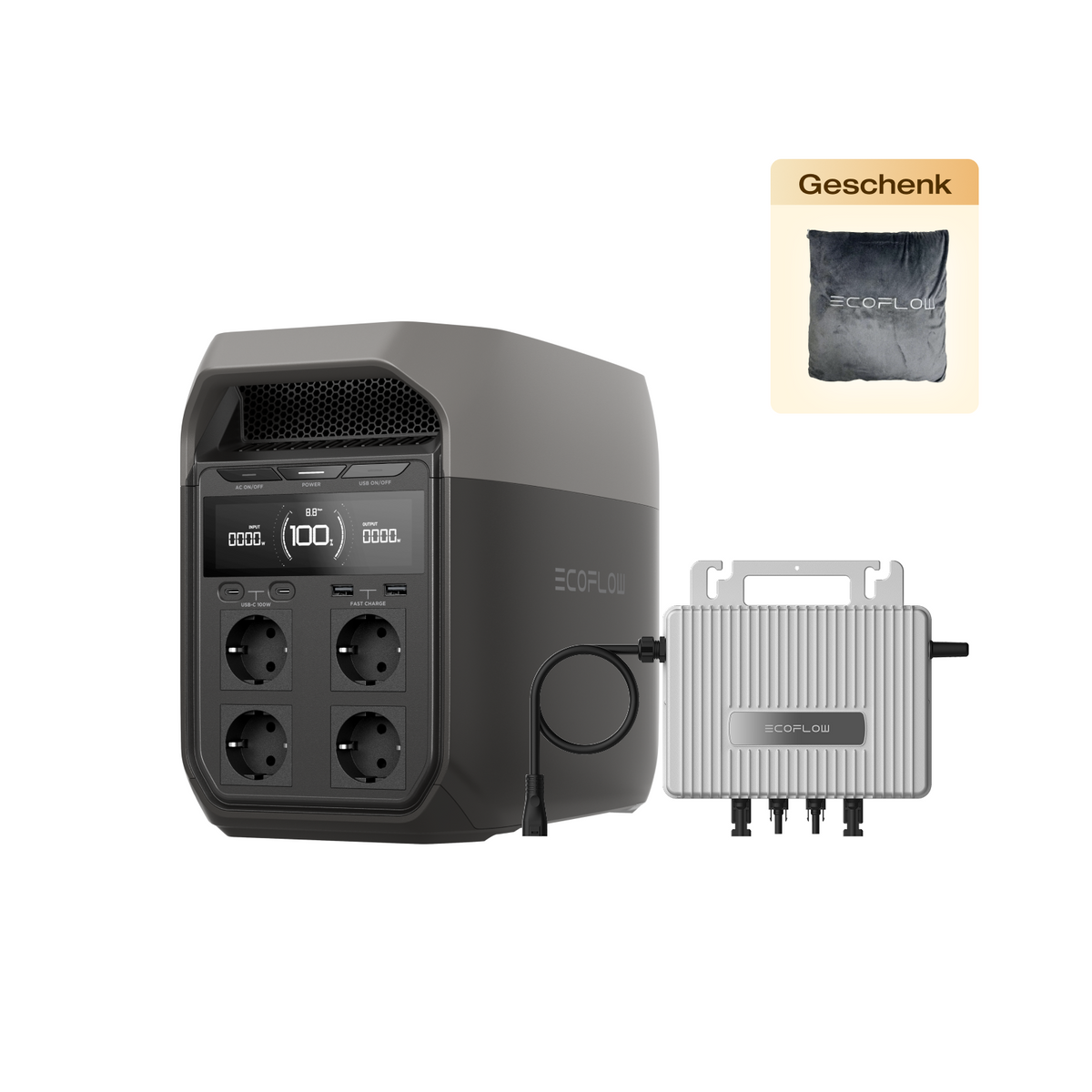 EcoFlow DELTA 3 Serie Tragbare Powerstation
