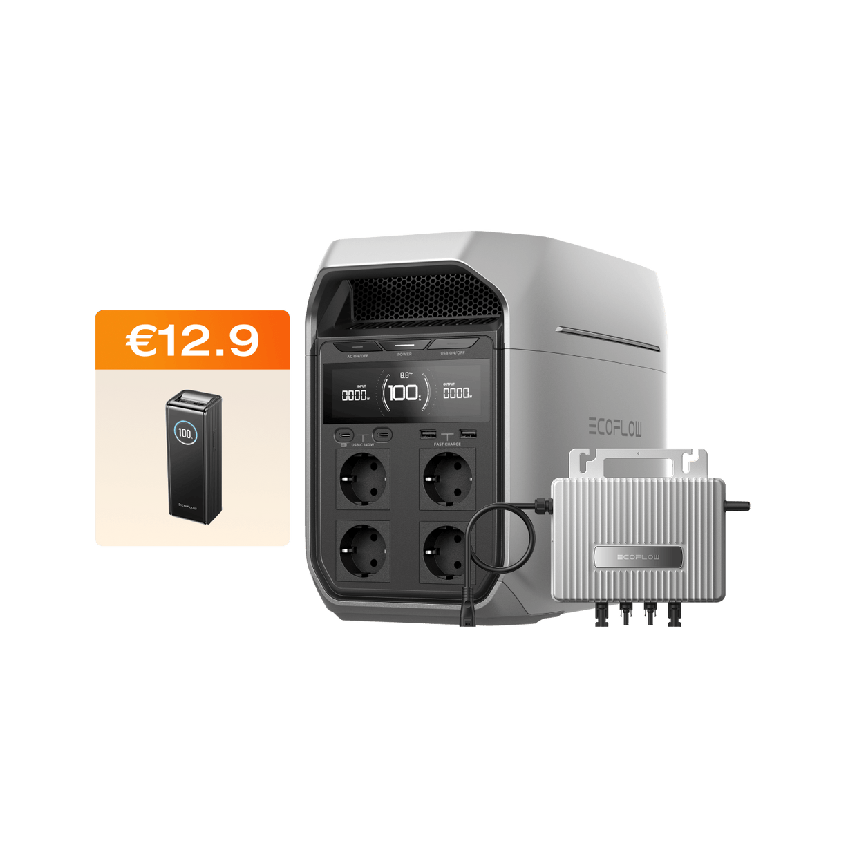EcoFlow DELTA 3 Serie Tragbare Powerstation