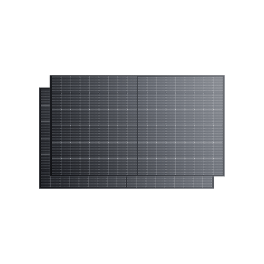 EcoFlow 500 W Starres Solarpanel (2 Stück)