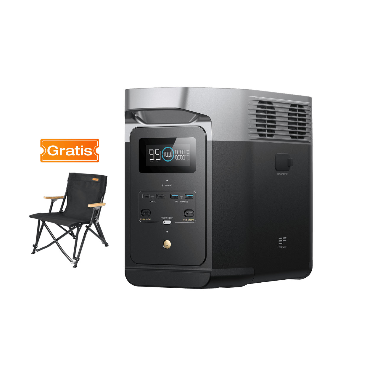 EcoFlow DELTA 2 Tragbare Powerstation