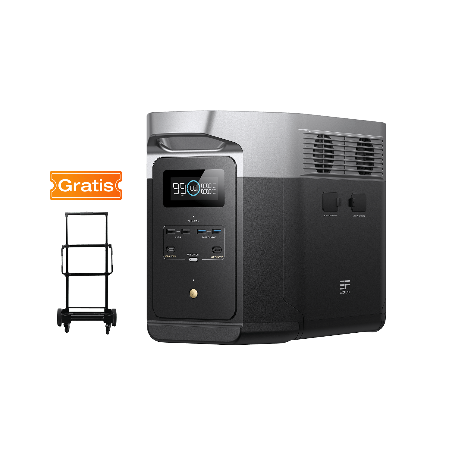 EcoFlow DELTA 2 Max Tragbare Powerstation