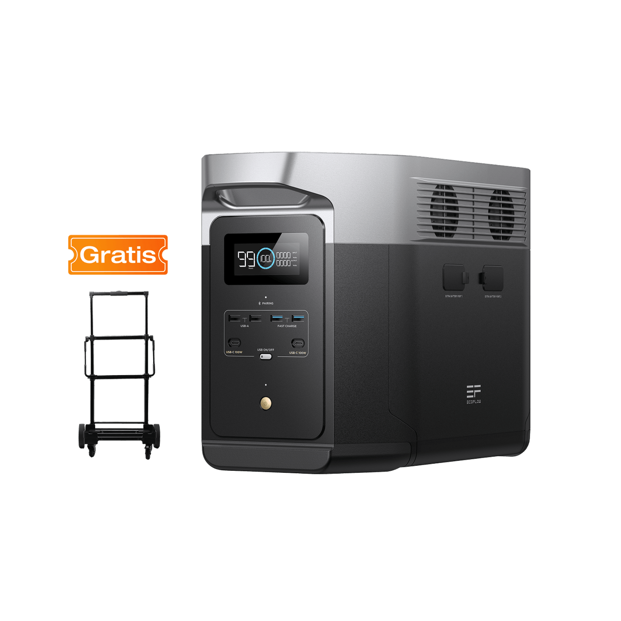 EcoFlow DELTA 2 Max Tragbare Powerstation
