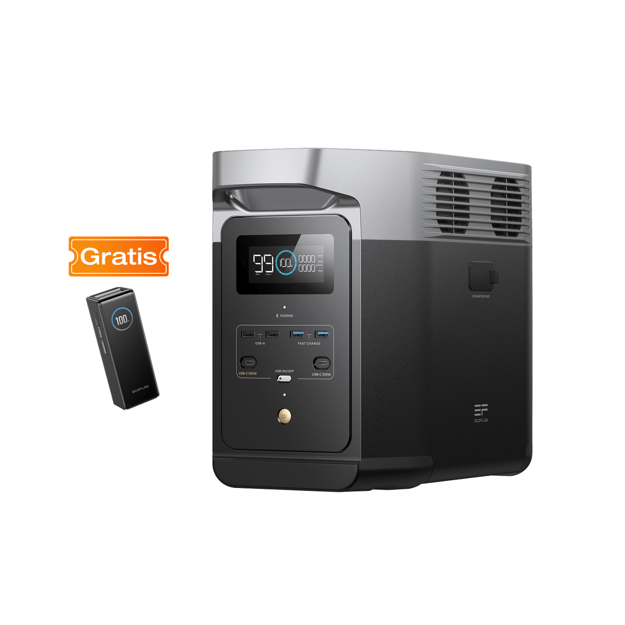 EcoFlow DELTA 2 Tragbare Powerstation