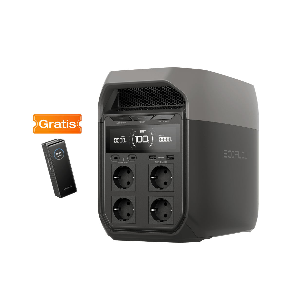 EcoFlow DELTA 3 Serie Tragbare Powerstation