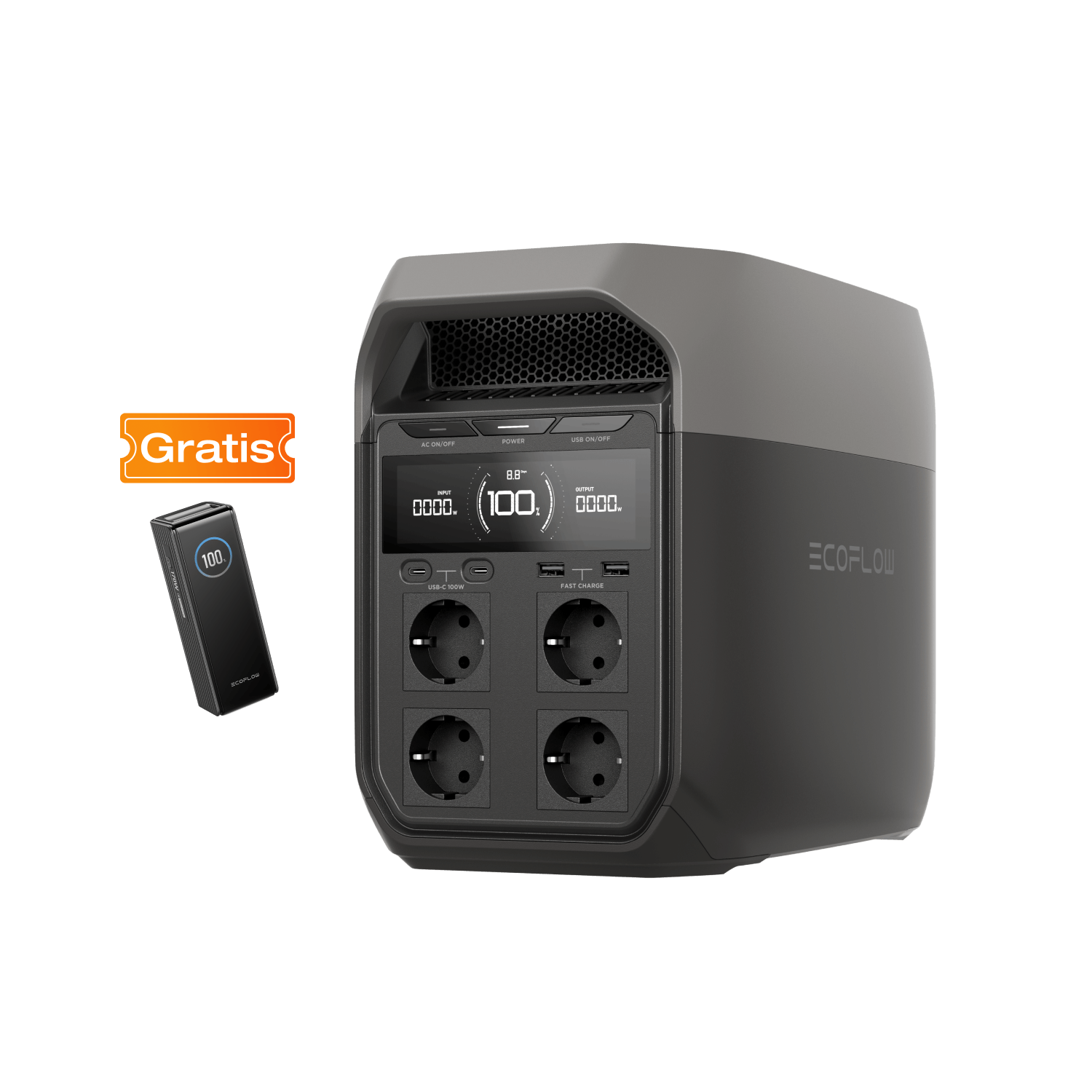 EcoFlow DELTA 3 Serie Tragbare Powerstation