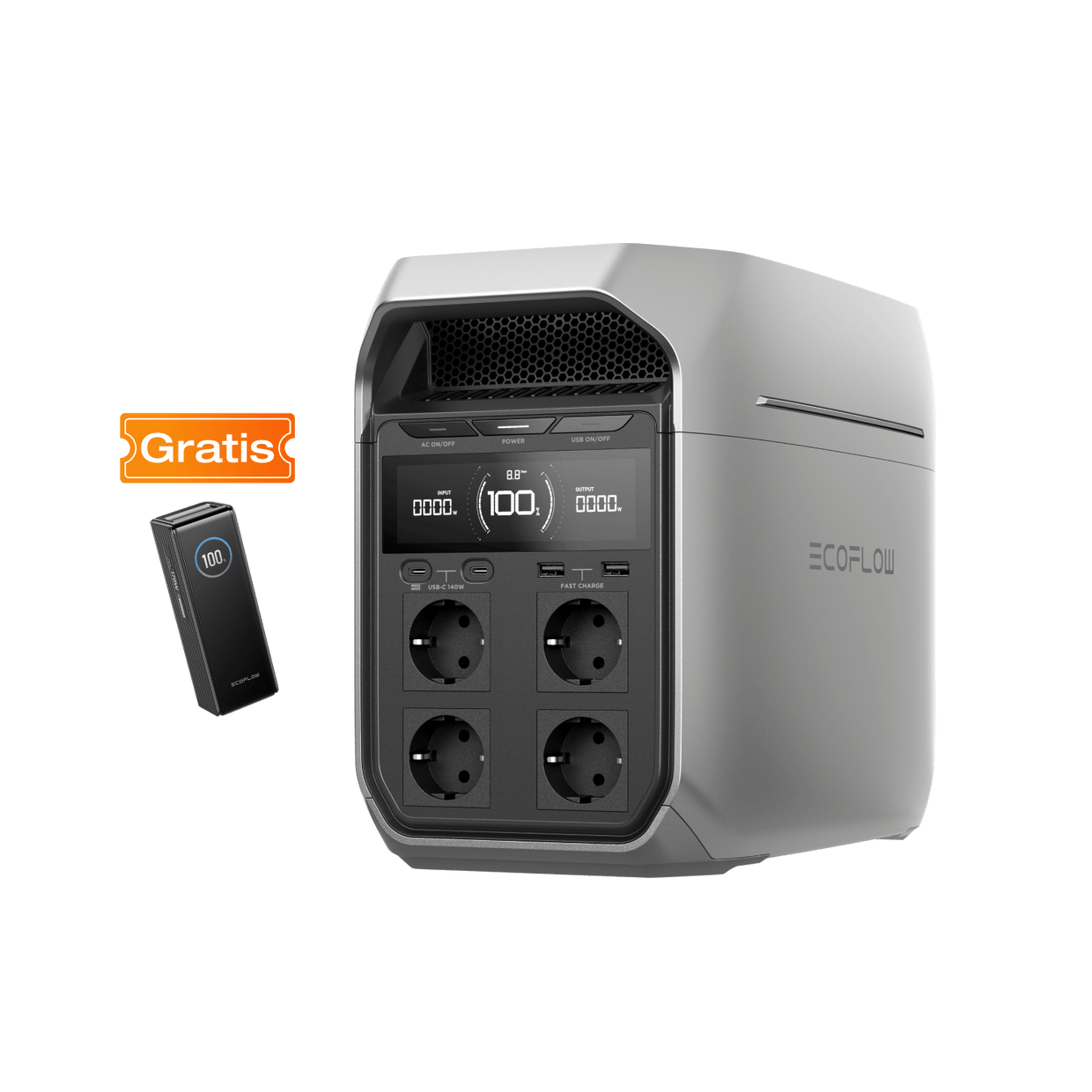 EcoFlow DELTA 3 Serie Tragbare Powerstation