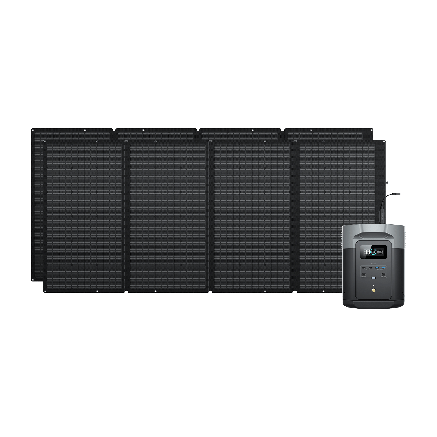 Copy of EcoFlow DELTA 2 Max + 400W Tragbares Solarpanel DELTA 2 Max + 400W Tragbares Solarpanel x 2 / 0 % MwSt. (Nur Deutschland)