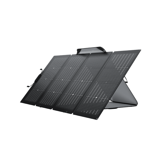 EcoFlow 220W Bifaziales Solarpanel (Generalüberholt)